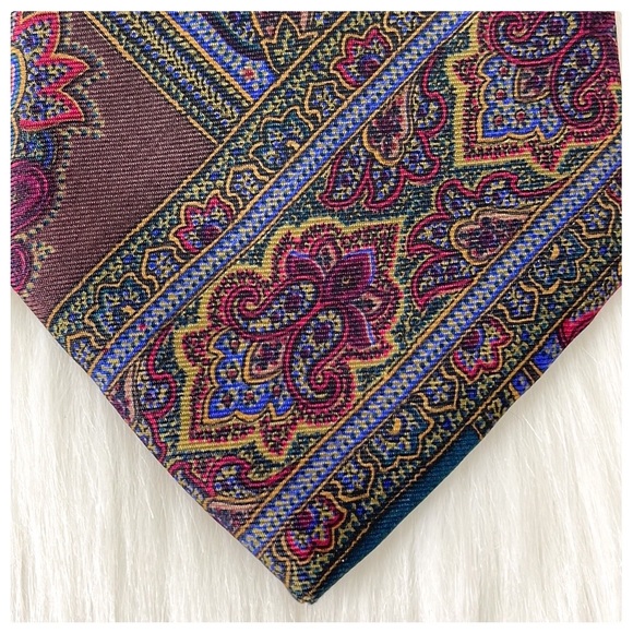 💕Very handsome vintage style Mens Silk Tie💕 - Picture 8 of 14